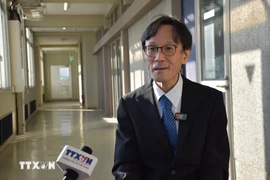 大阪大学教授Shimizu Masaki。图自越通社