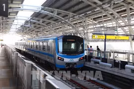 胡志明市规划建设27条地铁线路，总长度超过1000公里。图片来源：越通社