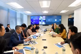 越南财政部积极推动为越南企业在全球最大经济体——美国市场寻找投资机会。财政部供图/ Vietnam+发