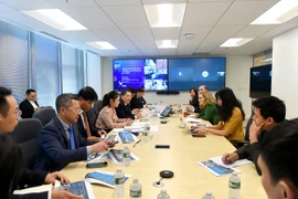 越南财政部积极推动为越南企业在全球最大经济体——美国市场寻找投资机会。财政部供图/ Vietnam+发