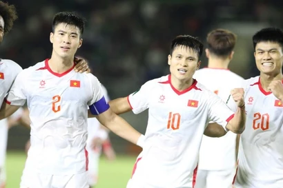 越南国家队。图自越南足联