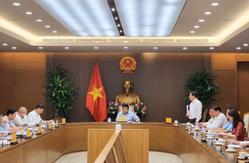 会议现场。图自越通社
