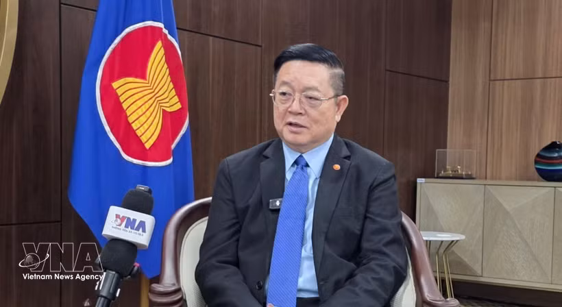 东盟秘书长高金洪。图自越通社