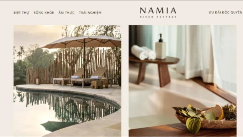 会安Namia River Retreat度假酒店荣获2025年凡尔赛奖。