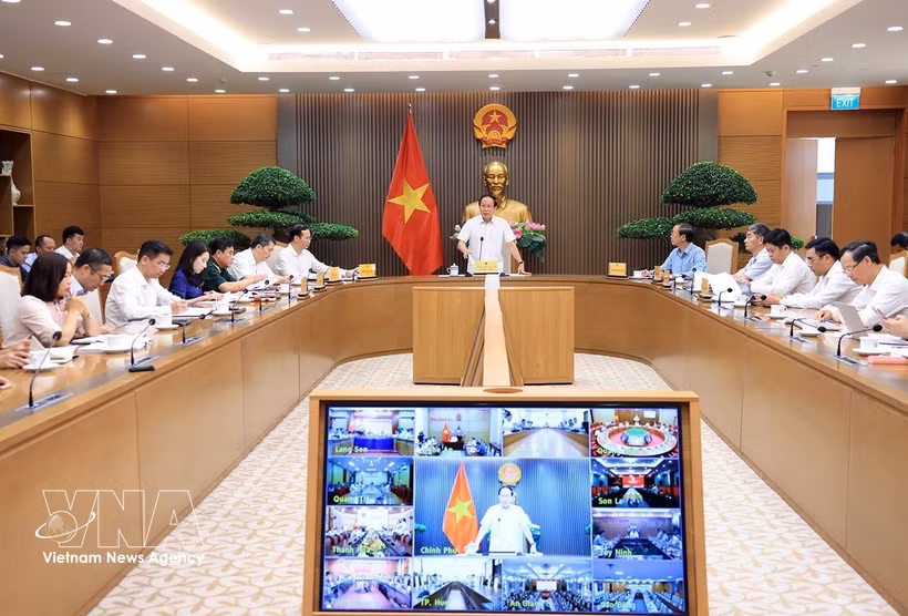 会议现场。图自越通社