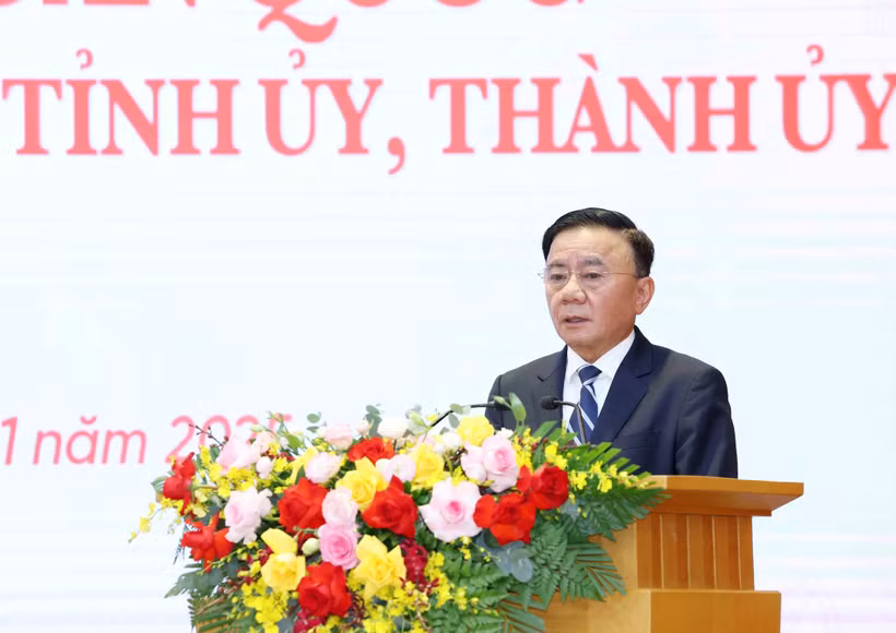 越共中央书记处常务书记陈锦秀。图自越通社