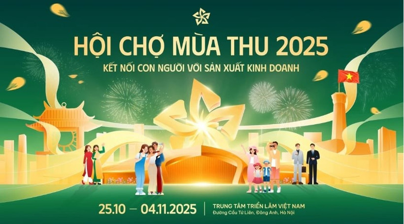 2025年首届秋季博览会于10月25日至11月4日在越南河内东英越南会展中心(VEC) 隆重举行。图自组委会