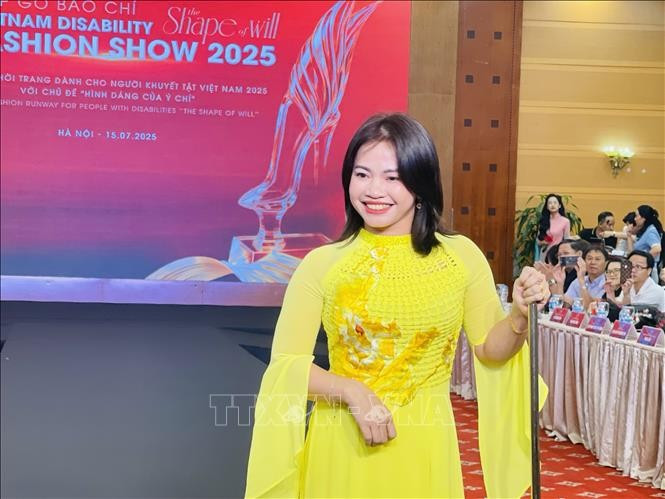 2025越南残障人士时装秀将于8月初首次举行。图自越通社