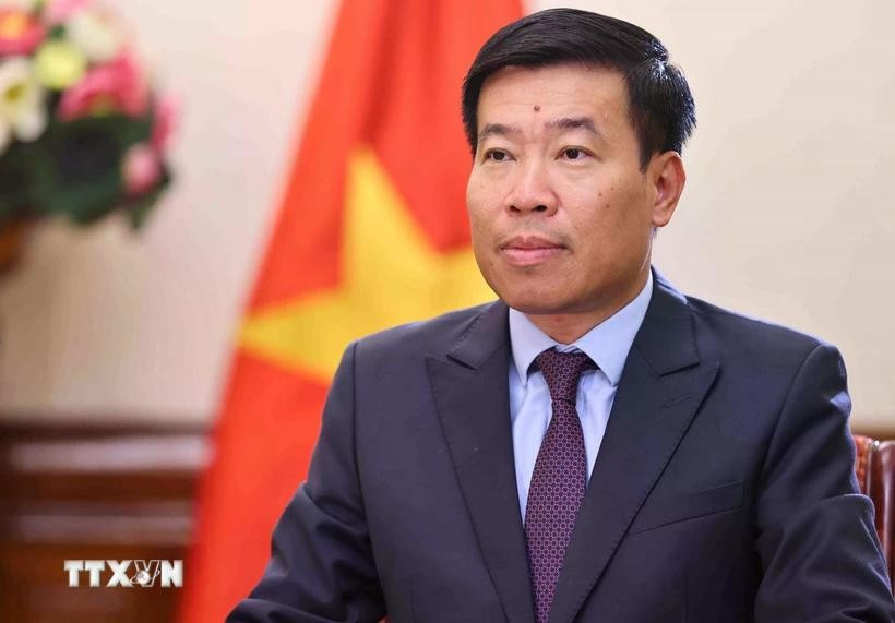 越南外交部副部长阮孟强。图自越通社
