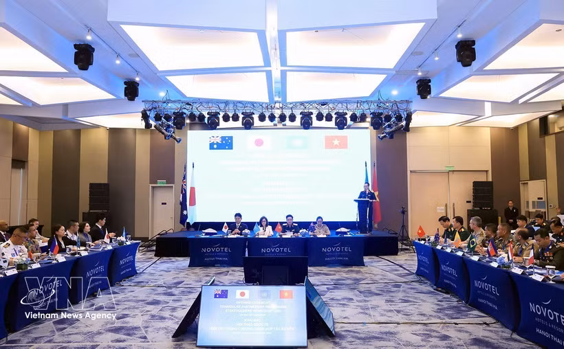 研讨会现场。图自越通社
