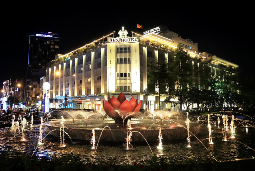 胡志明市的Rex酒店。图自越通社