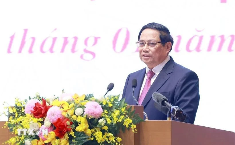 越南政府总理范明政。图自越通社