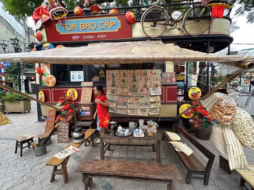 河内在国庆节期间推广文化与历史旅游。图自越通社