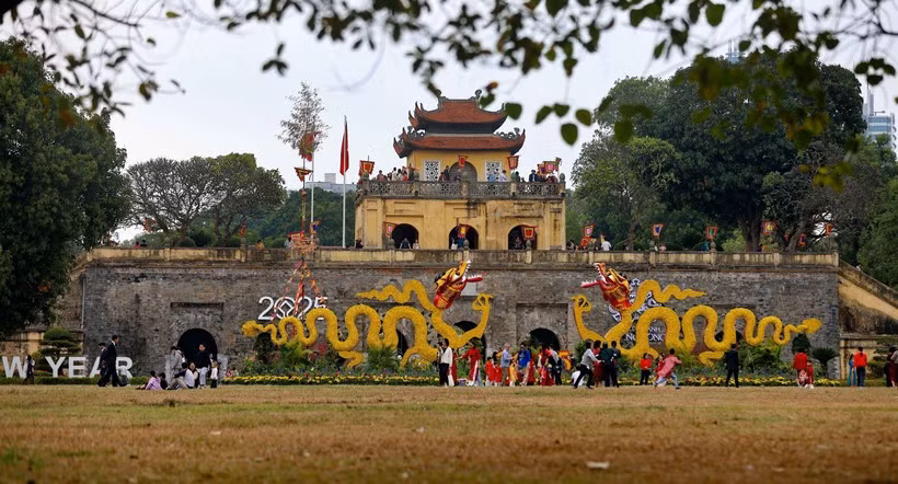 河内首届世界文化节将于10月10日晚在河内升龙皇城正式开幕。图自越通社