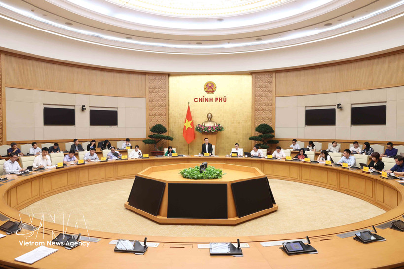 会议现场。图自越通社