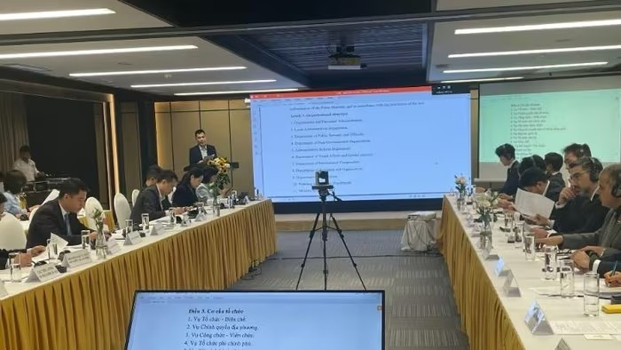 会议现场。图自越通社
