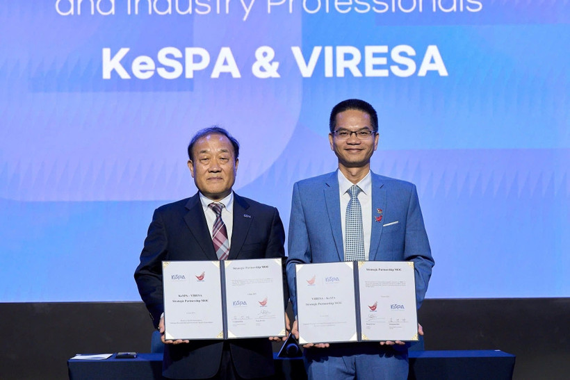 双方签署谅解备忘录。图自越南体育+