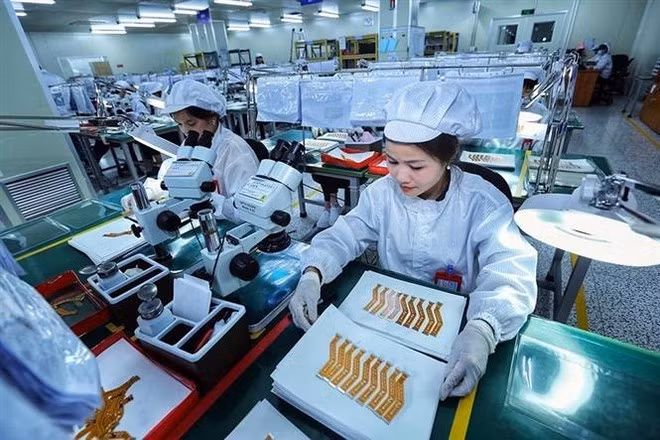 附图：企业实现双重转型：打造可持续增长新动力。图自越通社
