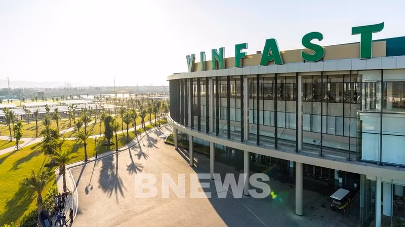 第一季度Vinfast营收增长近150%。图自越通社