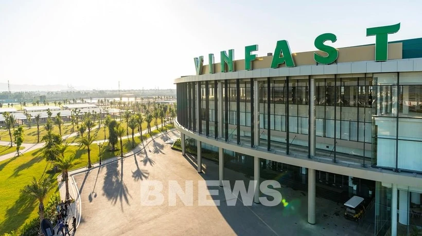 第一季度Vinfast营收增长近150%。图自越通社