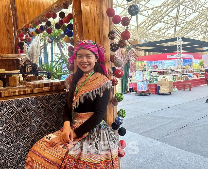 山罗省投资、贸易与旅游促进中心办公室主任陈玉琼英。图自越通社