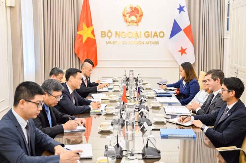 越巴外交部第2次政治磋商现场。图自外交部