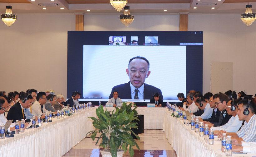 会议现场。图自越通社