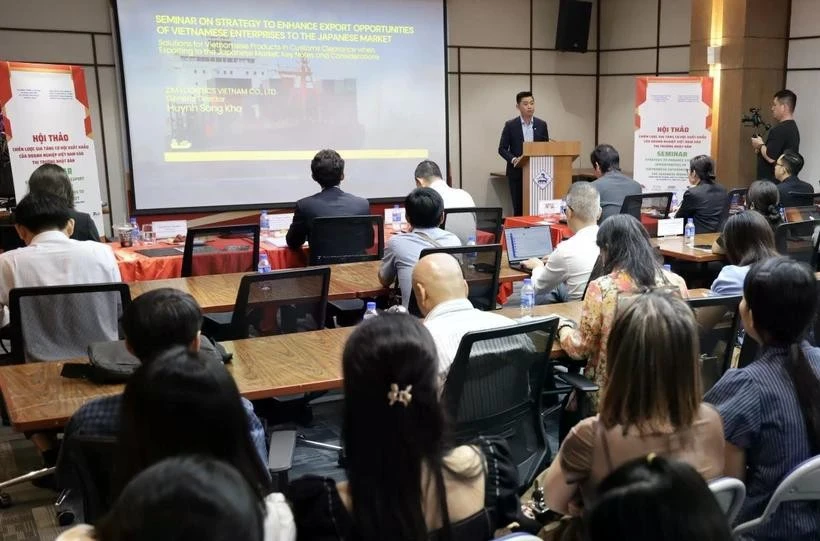 研讨会场景。图自越通社