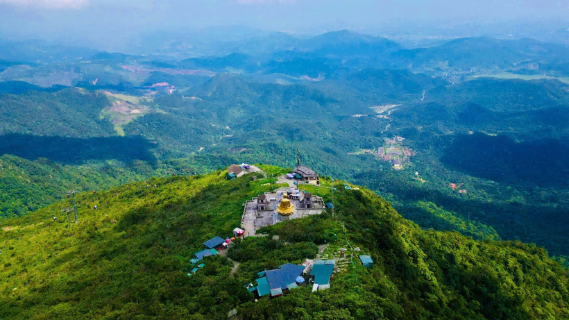 安子山。图自越通社