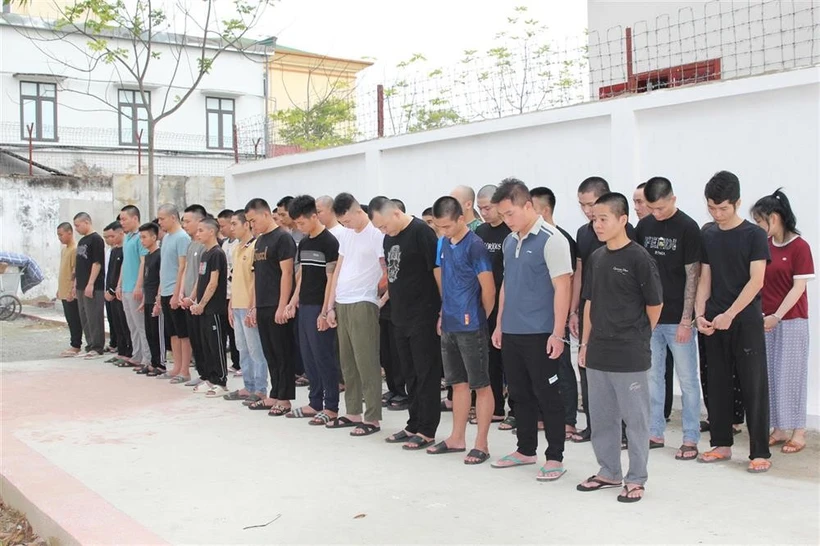 跨国诈骗犯被捕。图自公安部