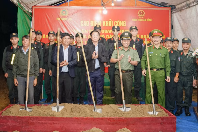 林同省启动建设23套住房。图自越通社