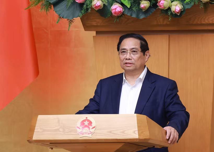 越南政府总理范明政。图自越通社