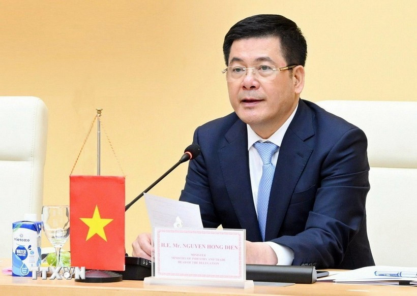 阮鸿延部长。图自越通社