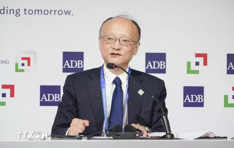 亚洲开发银行（ADB）行长神田真人。图自越通社