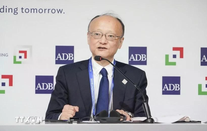 亚洲开发银行（ADB）行长神田真人。图自越通社