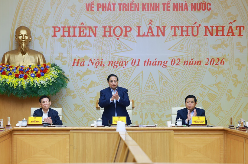 越南政府总理范明政担任指导委员会主任。图自越通社