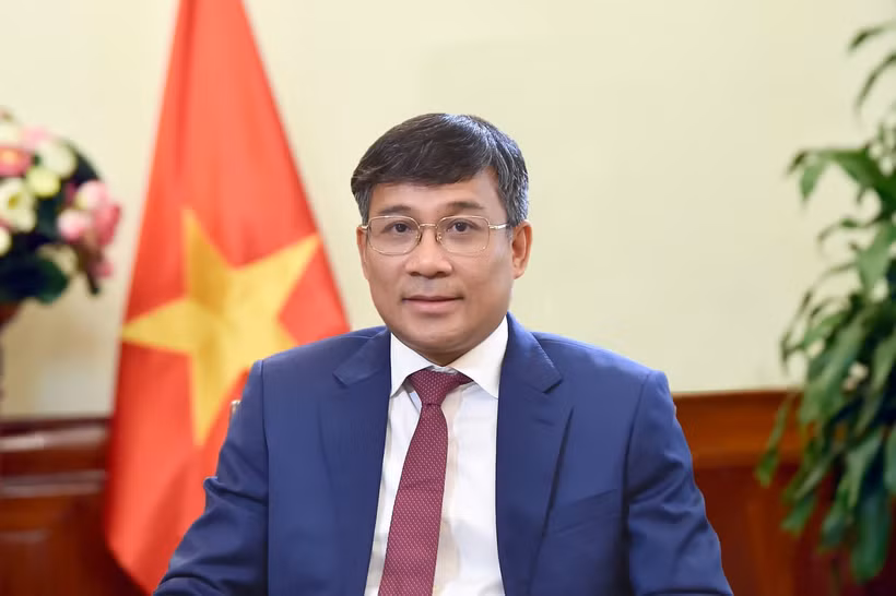越南外交部常务副部长阮明宇。图自外交部