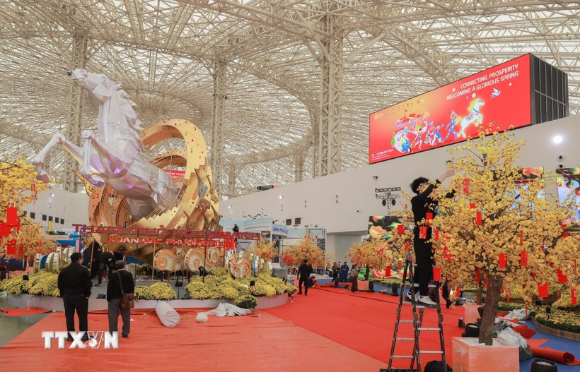 2026年春季博览会在国家展览中心举行。图自越通社