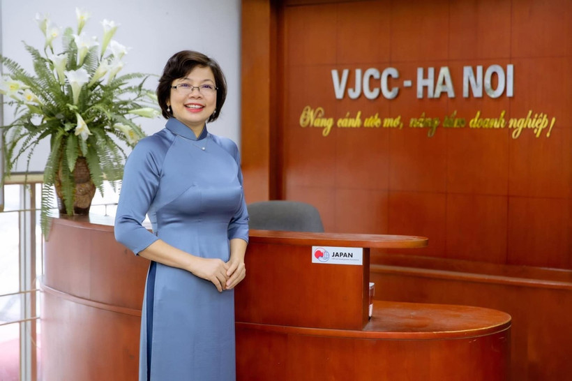 越日人力资源发展研究院（VJCC）院长、副教授、博士阮氏贤。图自越通社