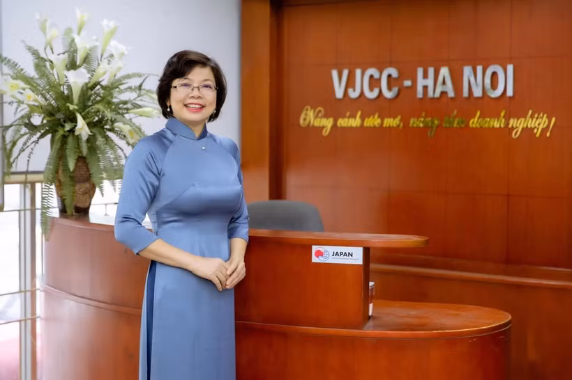 越日人力资源发展研究院（VJCC）院长、副教授、博士阮氏贤。图自越通社