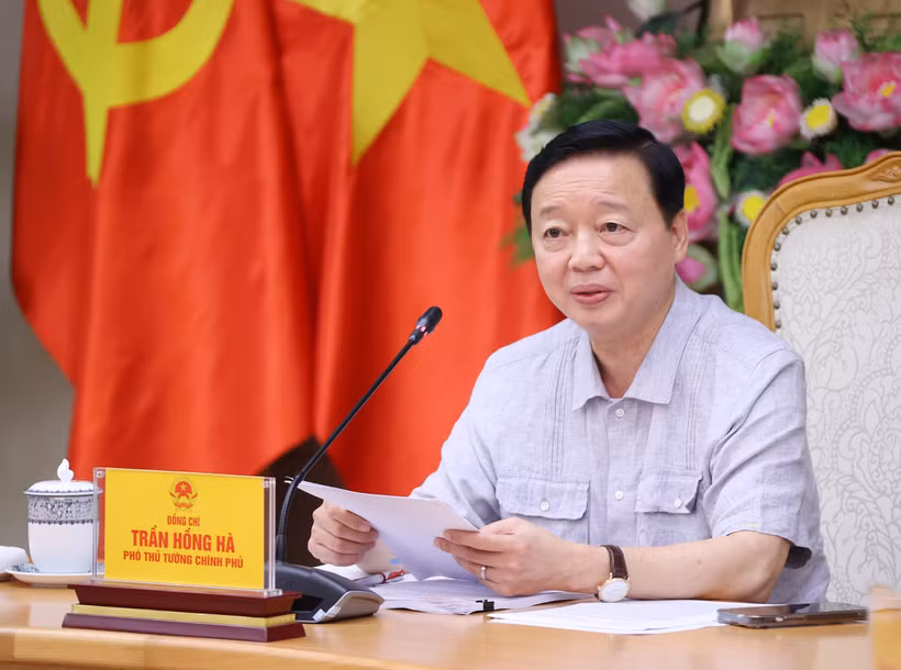 越南政府副总理陈红河。图自越通社