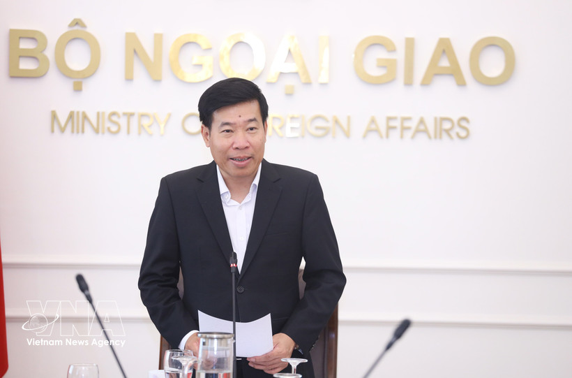 外交部常务副部长阮孟强。图自越通社