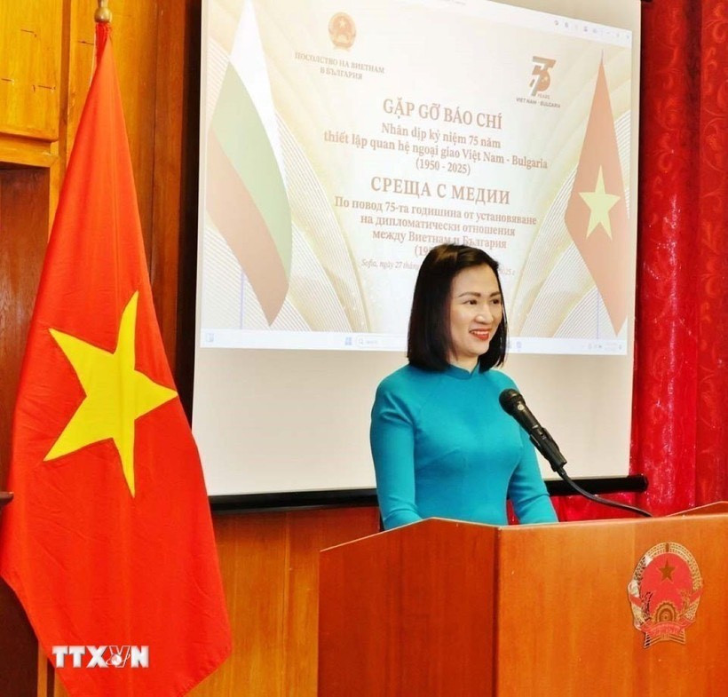 越南驻保加利亚大使阮明月。图自越通社