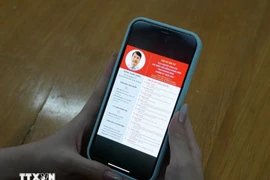 关于2026-2031任期庆和省人民议会代表候选人的信息已在数字信息渠道上发布，方便选民跟踪了解。图自越通社