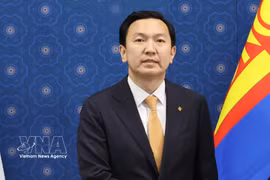 尼亚木-奥索尔·乌其日勒先生当选蒙古国总理。图自越通社