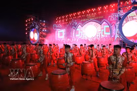 资料图：2025年年陈祠庙会开幕式。图自越通社