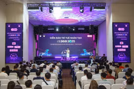 资料图：越南人工智能论坛 – AI360于2025年10月举行。图自越通社