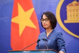 越南外交部发言人范秋姮。图自越通社