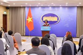 越南外交部发言人范秋姮。图自越通社