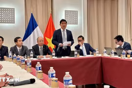 海外越南裔核能专家网络（VietNuc）在位于法国首都巴黎的越南驻法国大使馆总部正式亮相。